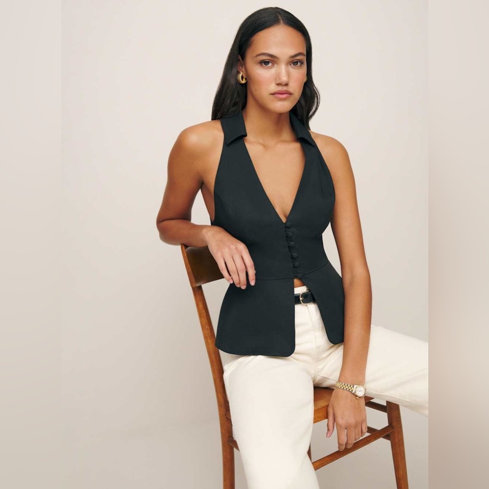 reformation rylan top - size 4